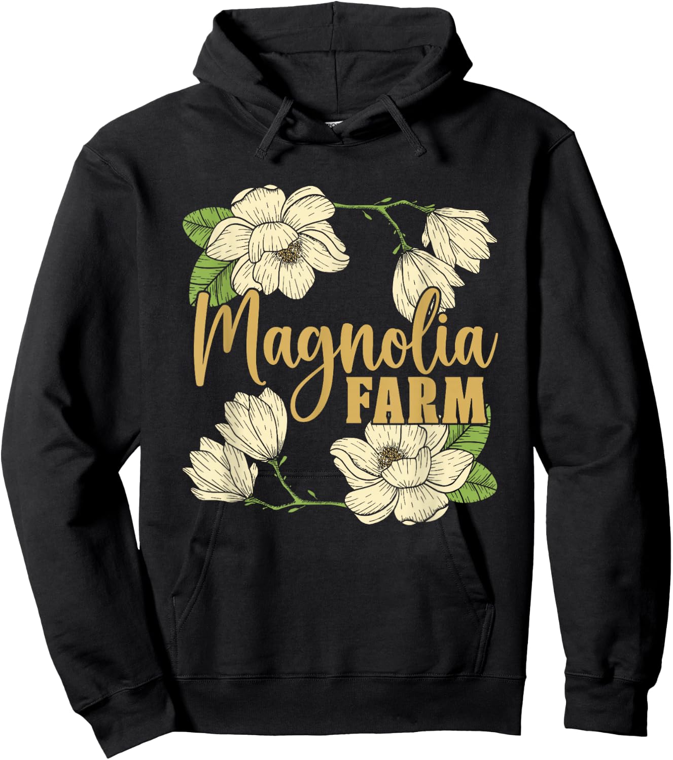 Farming Great Tractor - Farm Farmer Magnolia Farms Hoodie - Hoodie | Black