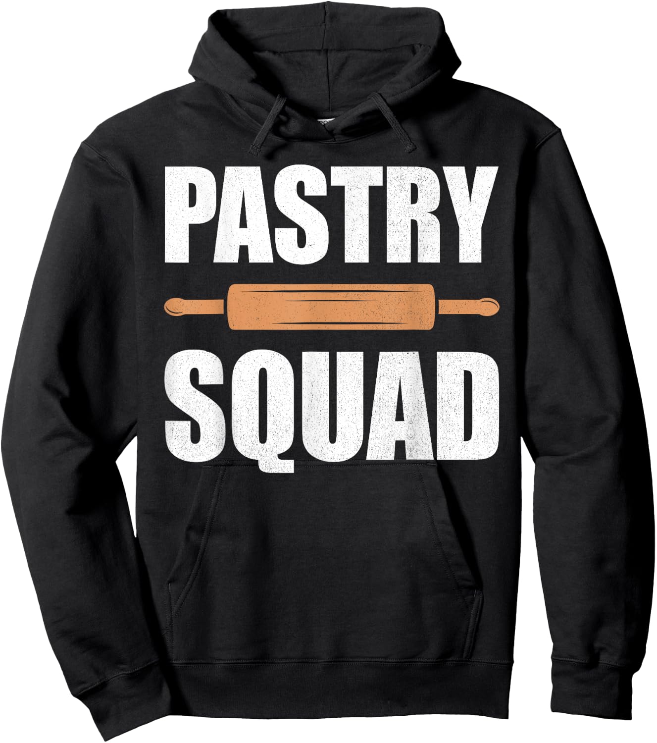 Pastry squad, rolling pin, group matching baking squad crew Hoodie - Hoodie | Black
