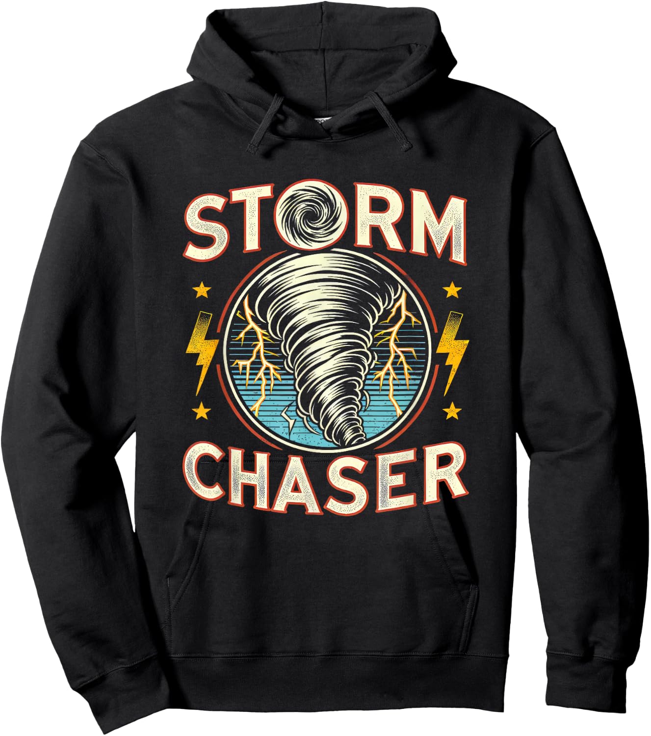 Storm Chaser Storm Chasing Tornado Meteorology Hoodie - Hoodie | Black