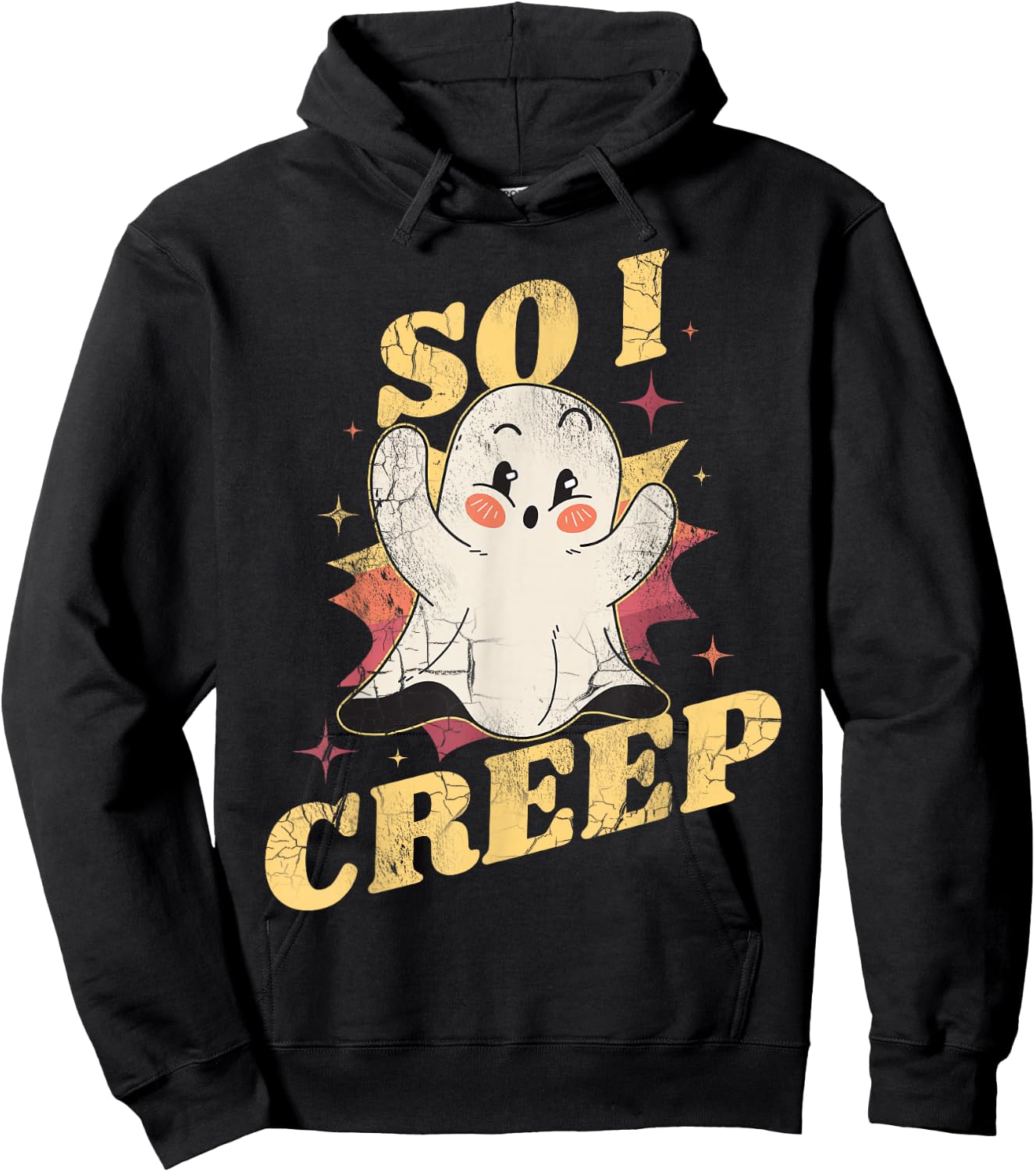 Halloween So I Creep Hoodie - Hoodie | Black