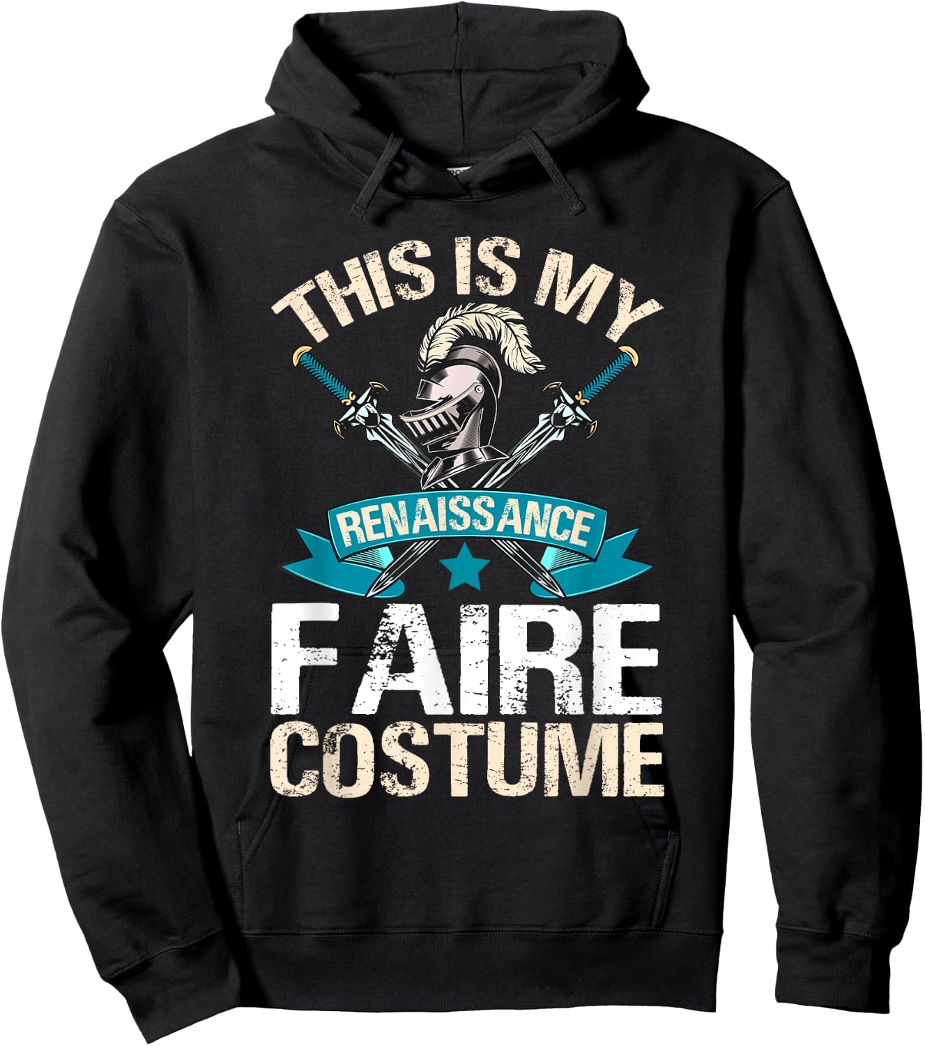 Ren Fair - This Is My Renaissance Faire Costume Hoodie - Hoodie | Black