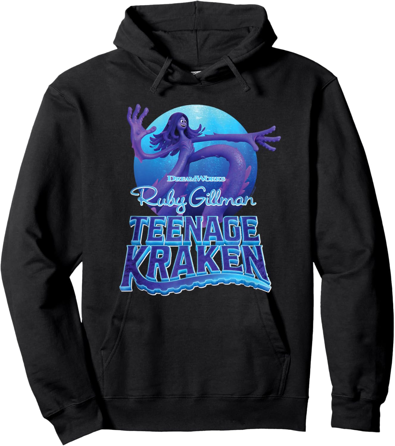 DreamWorks Ruby Gillman, Teenage Kraken Hoodie - Hoodie | Black
