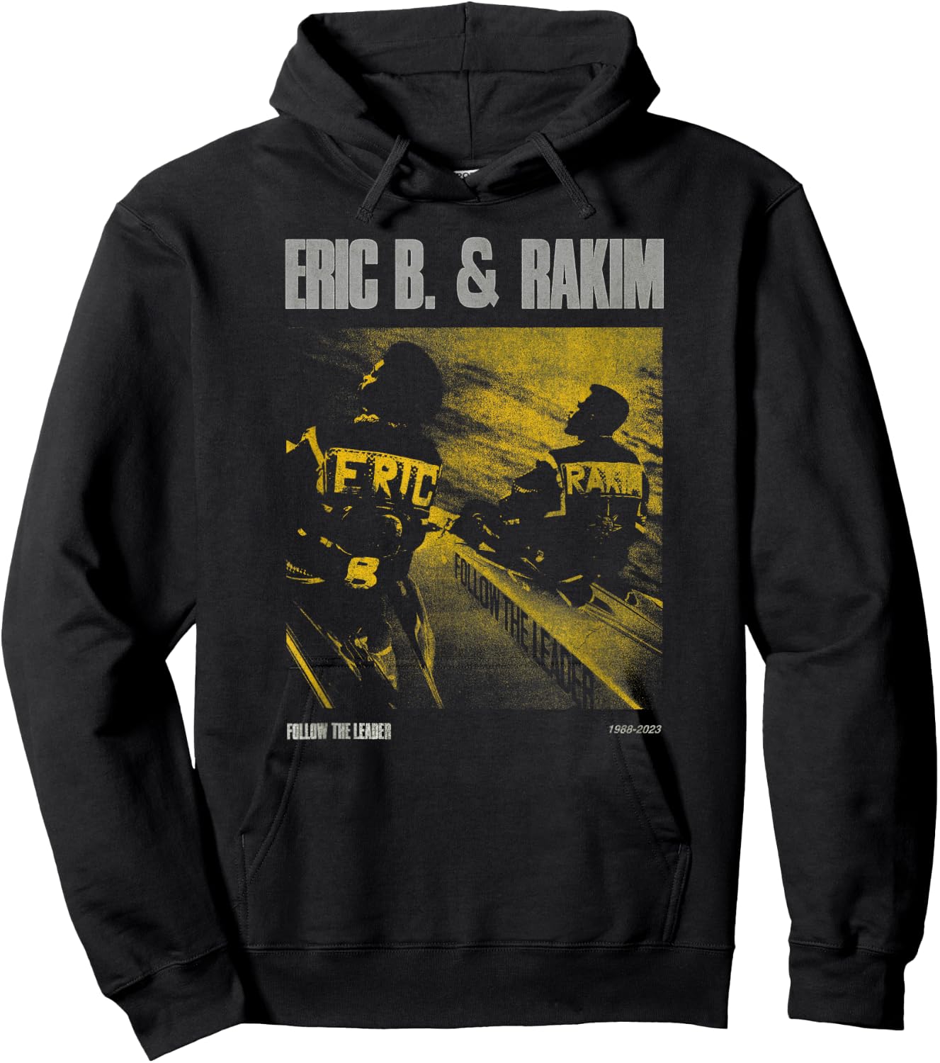Eric B & Rakim – FTL Hicon Green Hoodie - Hoodie | Black