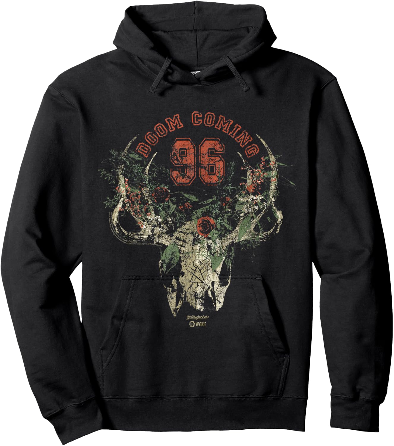Yellowjackets Doom Coming Symbol Hoodie - Hoodie | Black