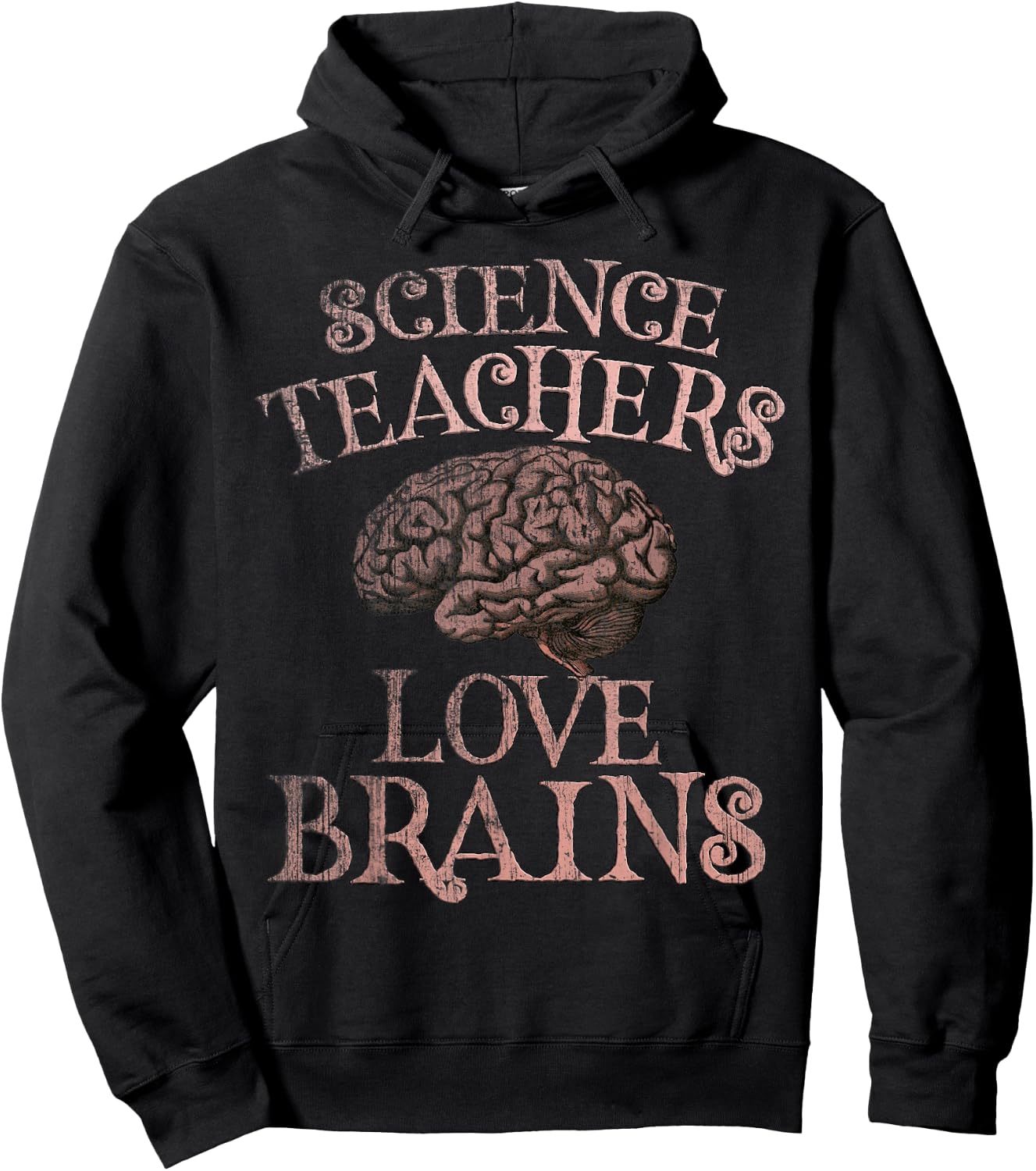 SCIENCE TEACHERS LOVE BRAINS This is My Scary Costume Hoodie - Hoodie | Black