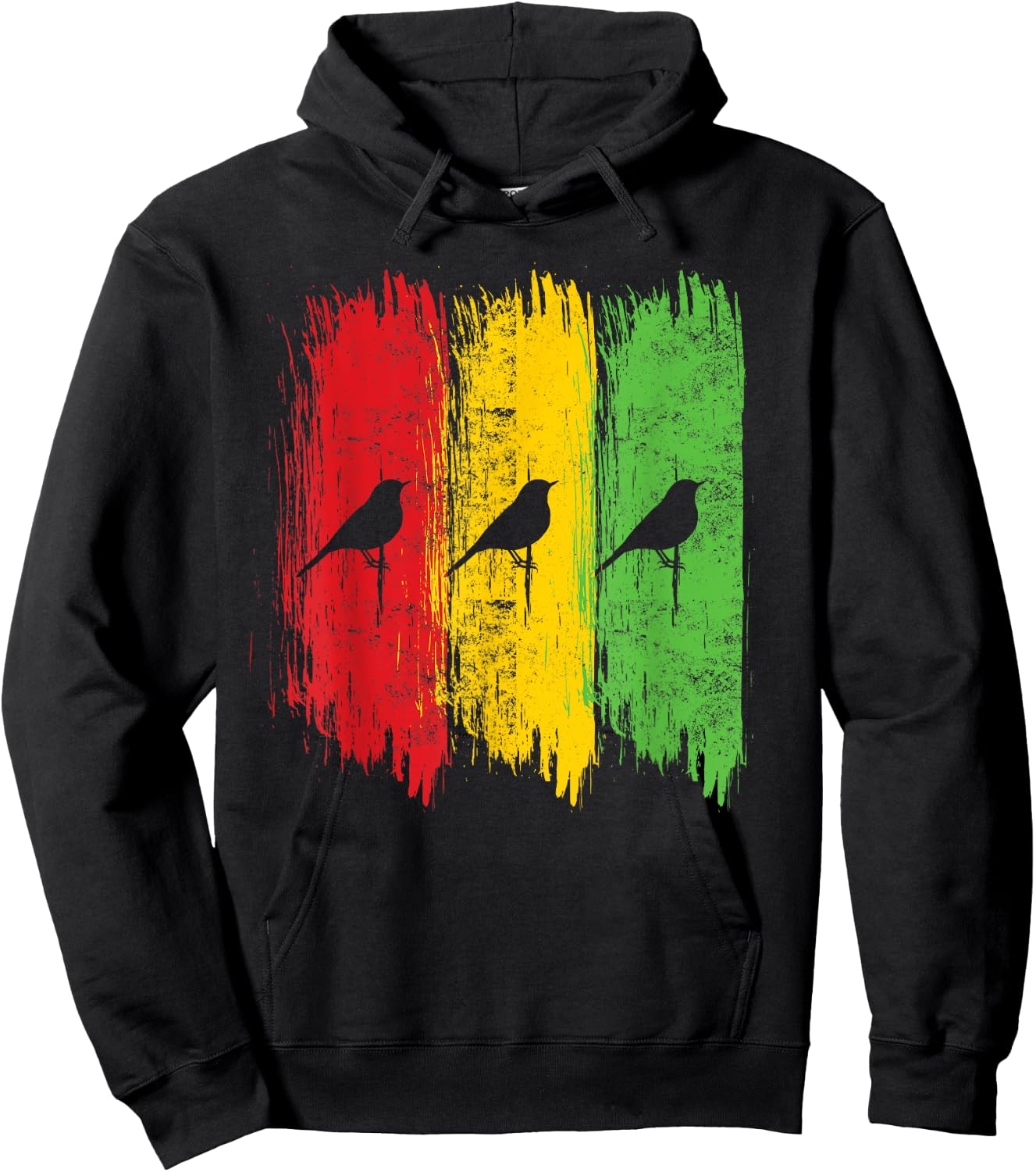 Good Rastafari Music Vibes Only Rasta Jamaika Reggae Hoodie - Hoodie | Black