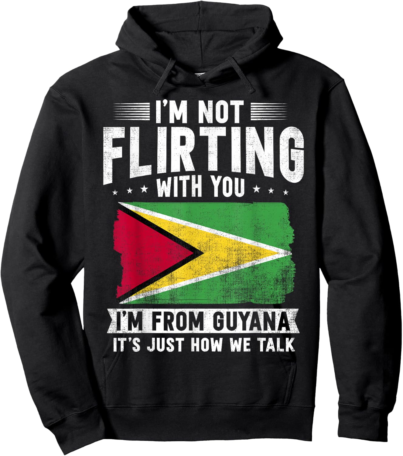 Guyana Flag Guyanese Guyana Hoodie - Hoodie | Black