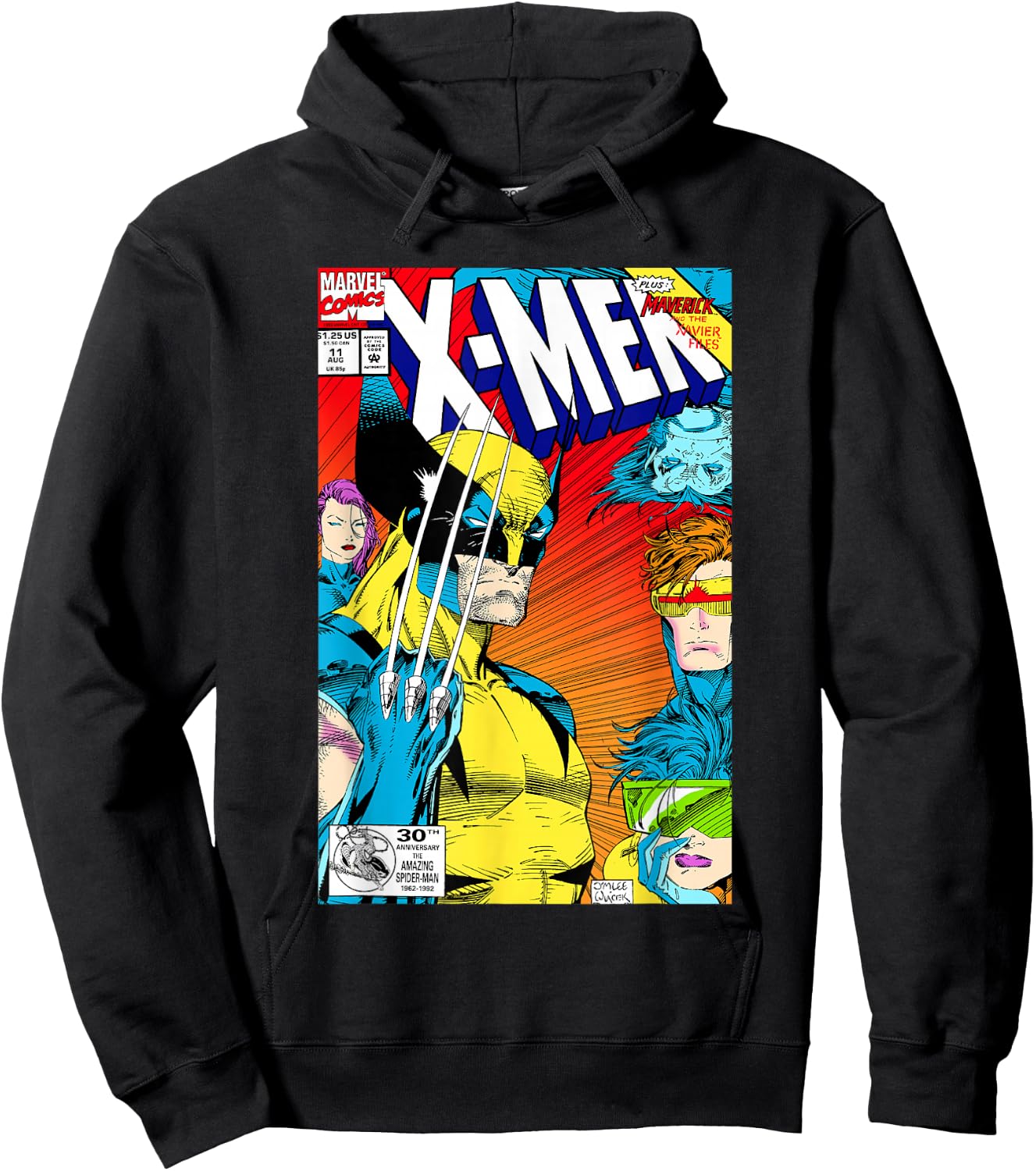 Marvel X-Men The X-Cutioner's Song Comic Book Cover Hoodie - Hoodie | Black