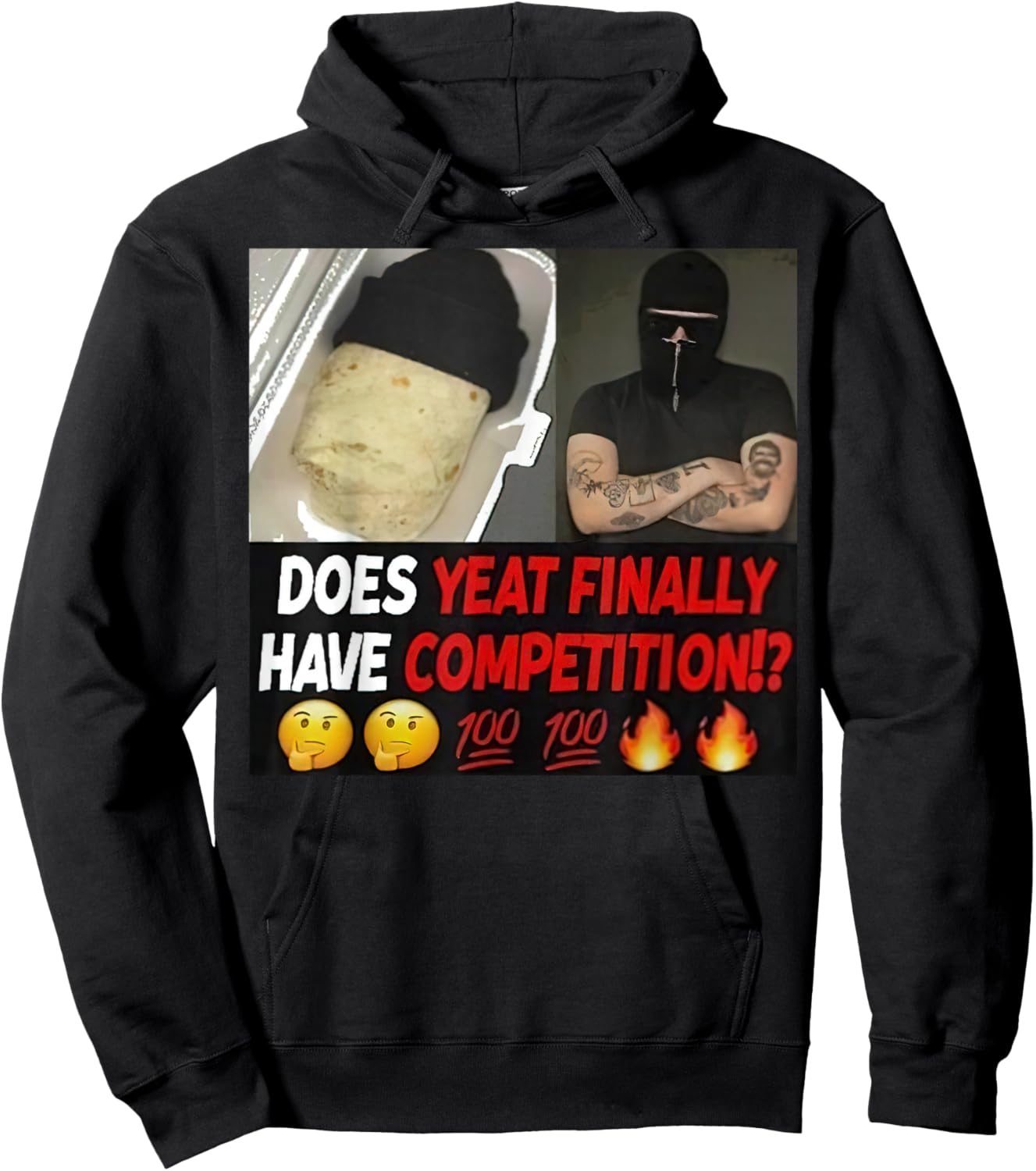 Does Yeat Finally Have Competition For Hoodie - Hoodie | Black