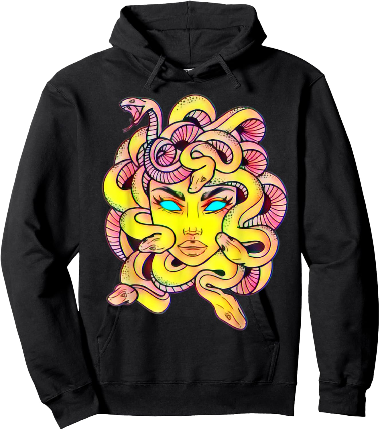 Cute Medusa T - Scary Greek Mythology Female Monster Medusa Hoodie - Hoodie | Black