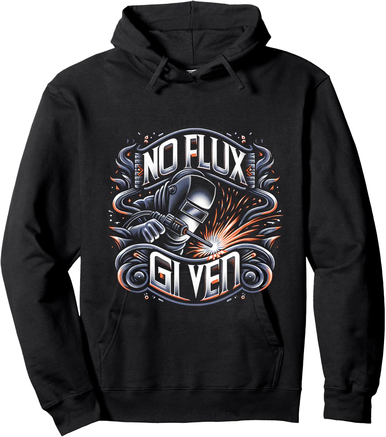 No flux given Hoodie - Hoodie | Black