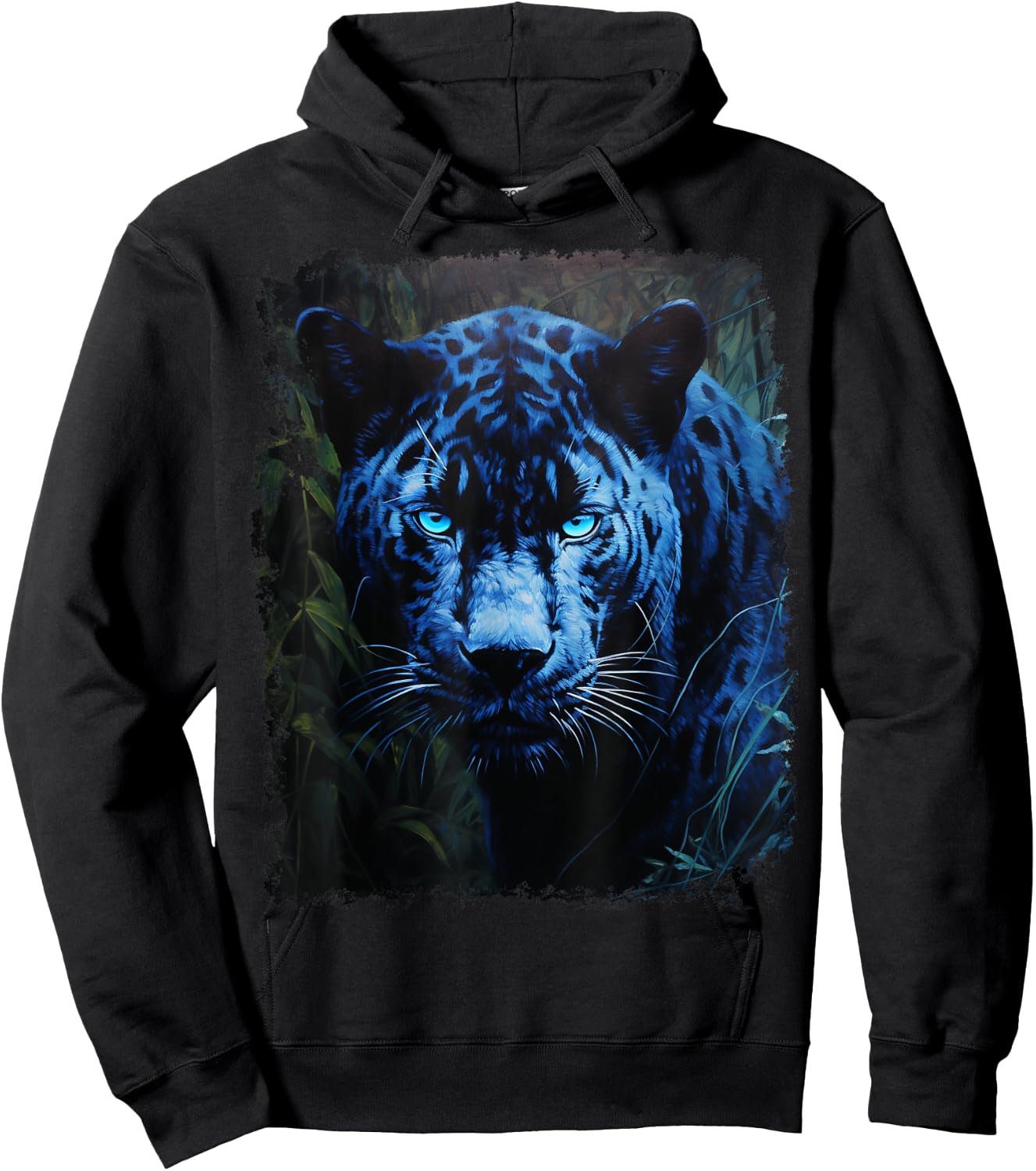 Blue Panther Black Hoodie - Hoodie | Black