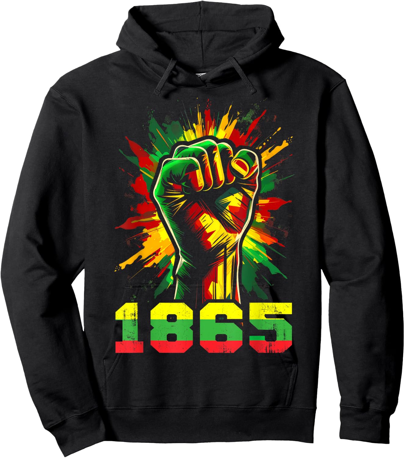 Juneteenth 1865 Black History African American Freedom Hoodie - Hoodie | Black