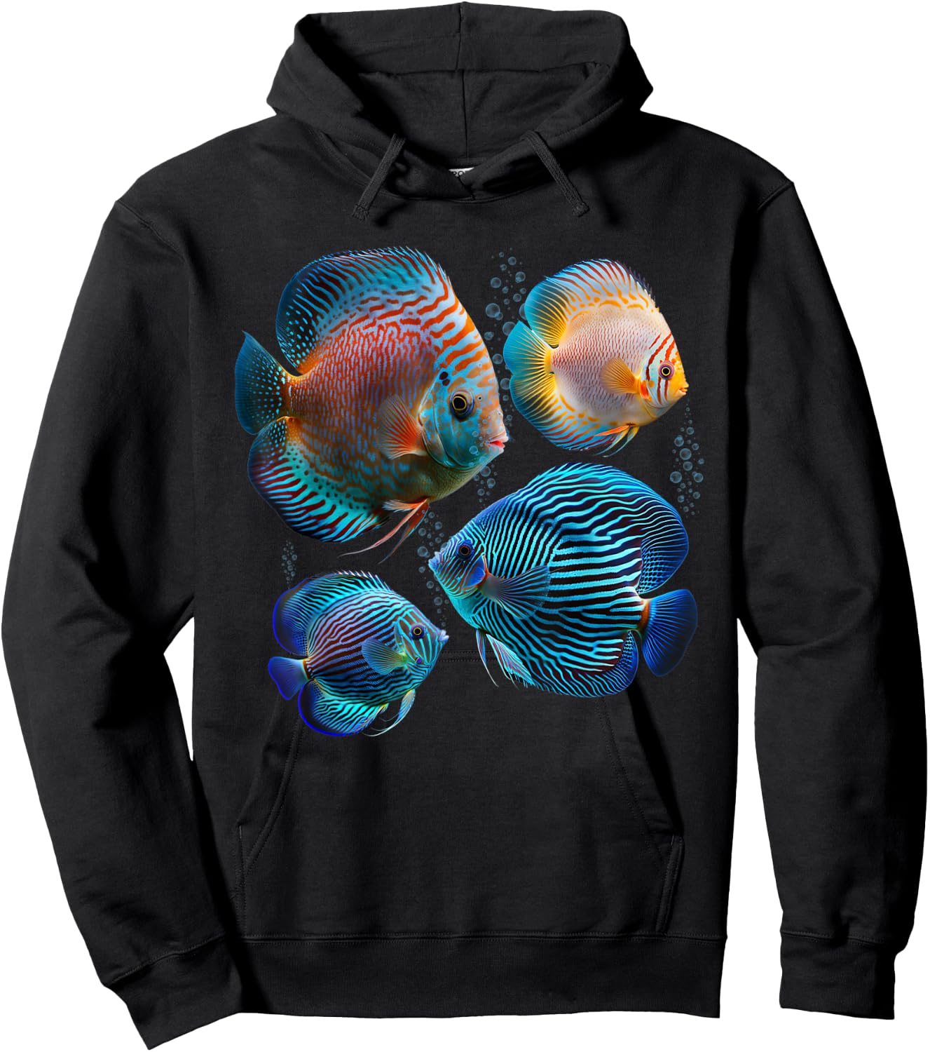 Discus Fish For Fishkeeping Aquariums Lover Hoodie - Hoodie | Black