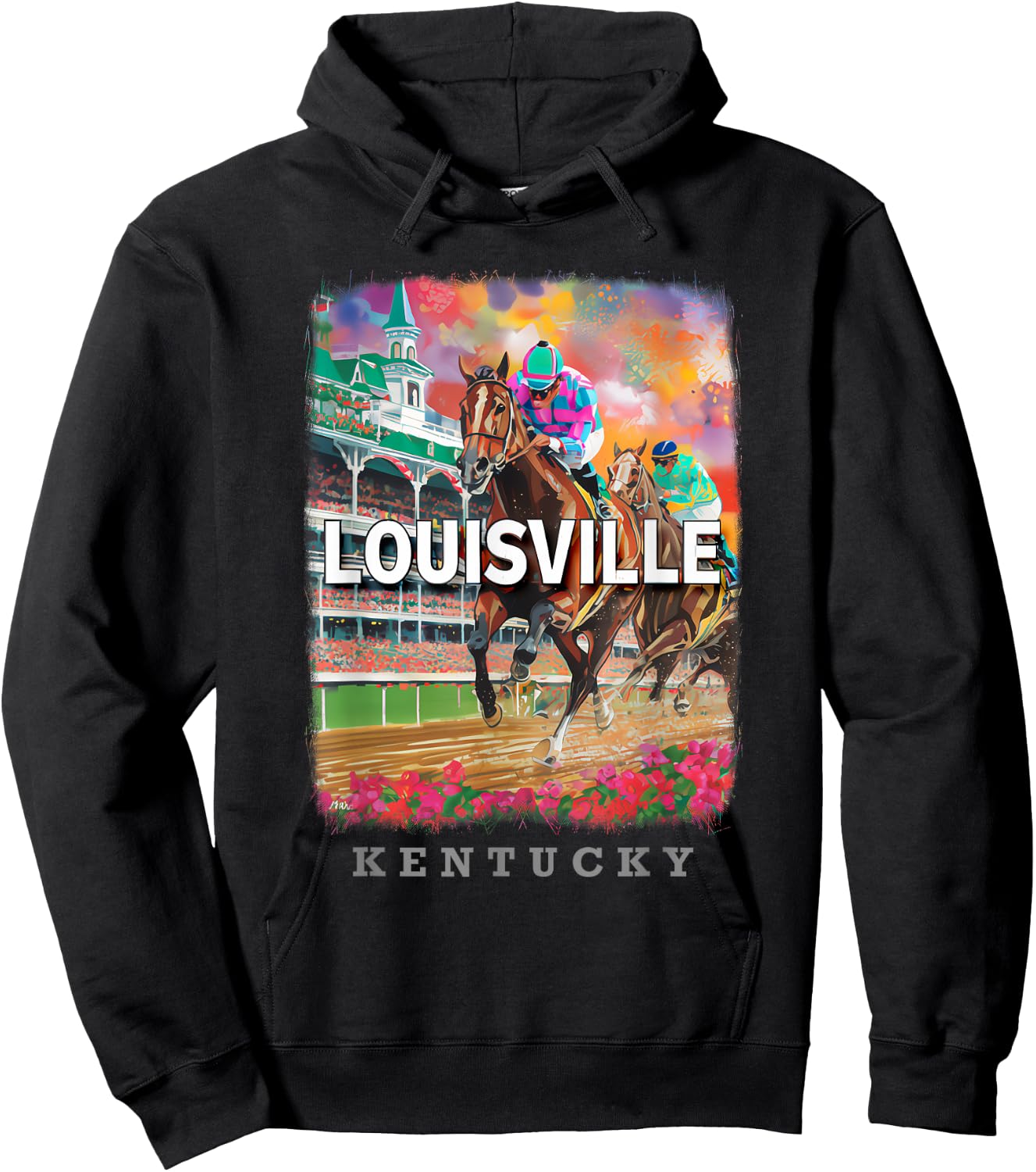 Louisville Kentucky KY Event Delight SD216 Hoodie - Hoodie | Black