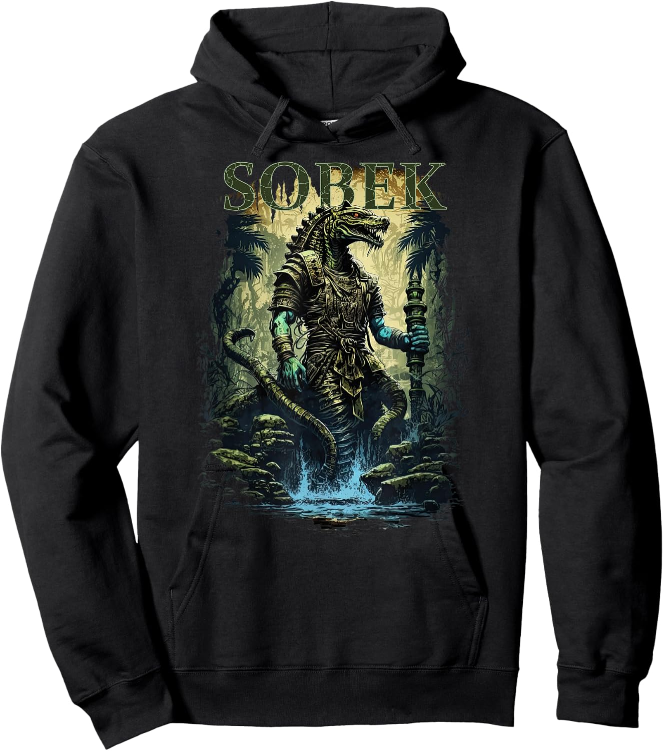 Sobek Ancient Egyptian God Of The Nile Egypt Mythology Item Hoodie - Hoodie | Black
