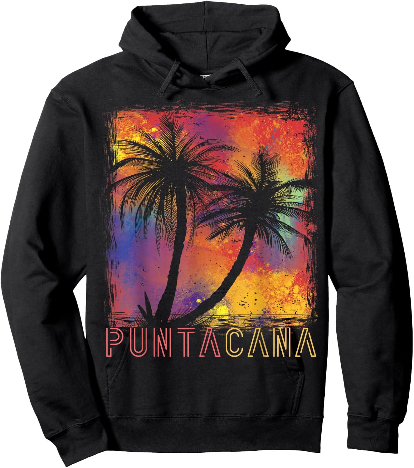 Punta Cana Vacation Dominican Beach Women Hoodie - Hoodie | Black
