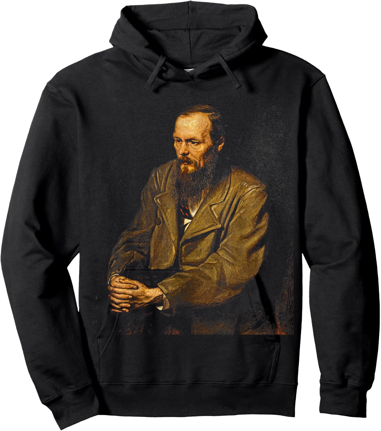 Fyodor Mikhailovich Dostoevsky Hoodie - Hoodie | Black