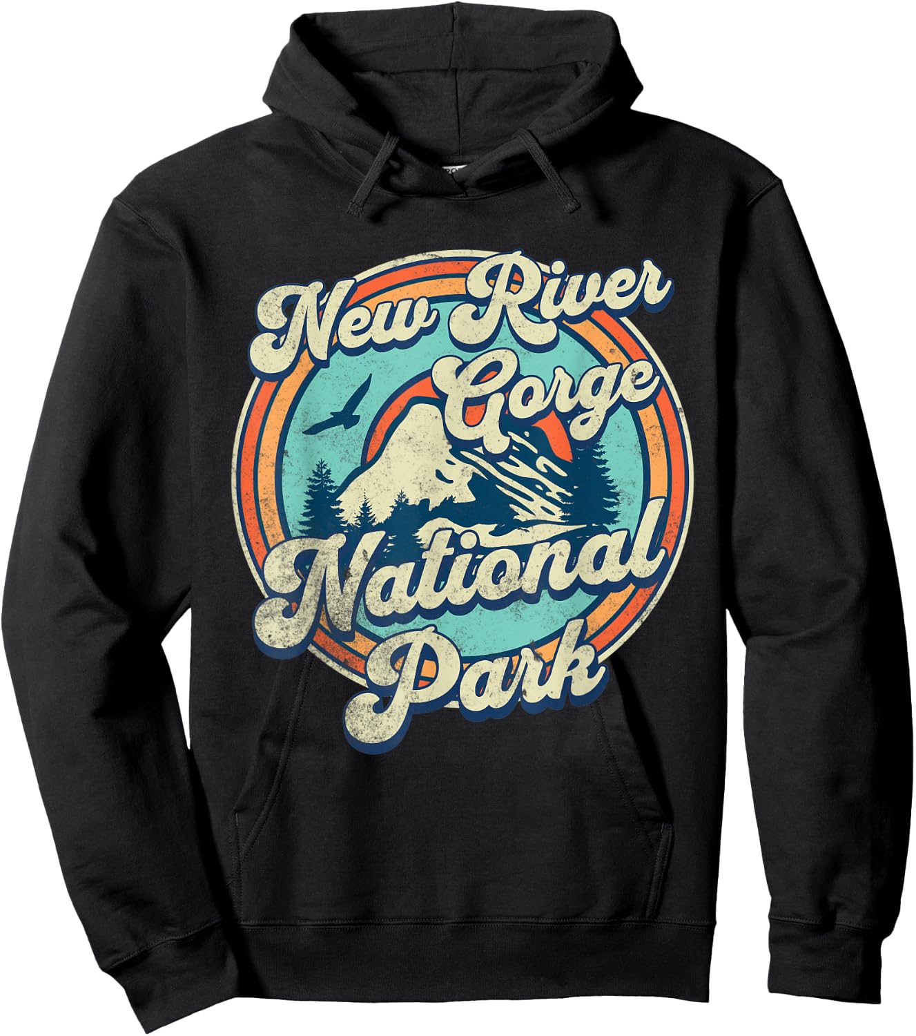 New River Gorge National Park Hoodie - Hoodie | Black