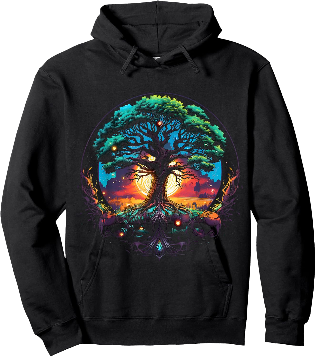 Tree of Life Viking Midgard Thor Walhalla Hoodie - Hoodie | Black