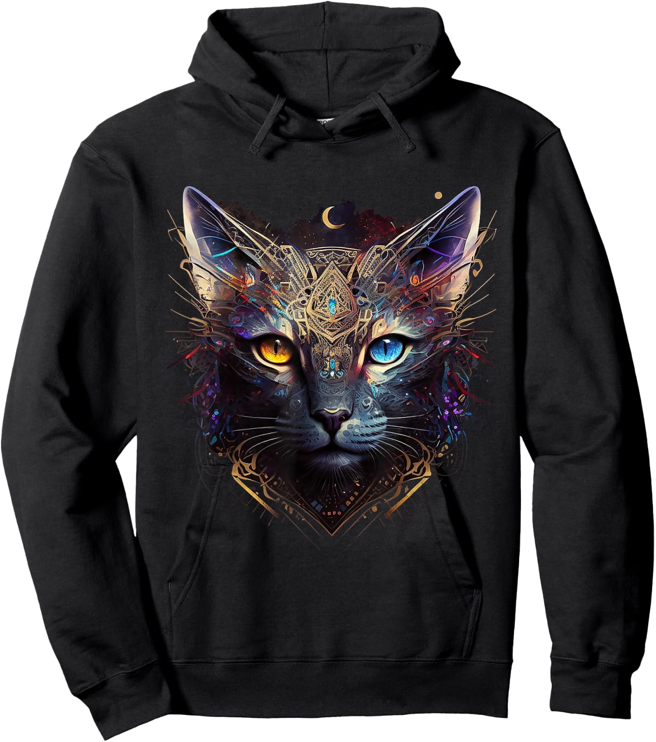 Cat Animal Lover Animal Cat Hoodie - Hoodie | Black