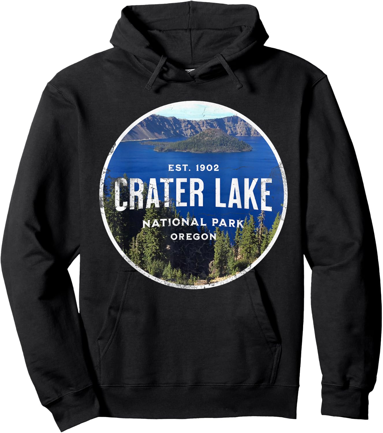 Crater Lake National Park Hoodie - Hoodie | Black