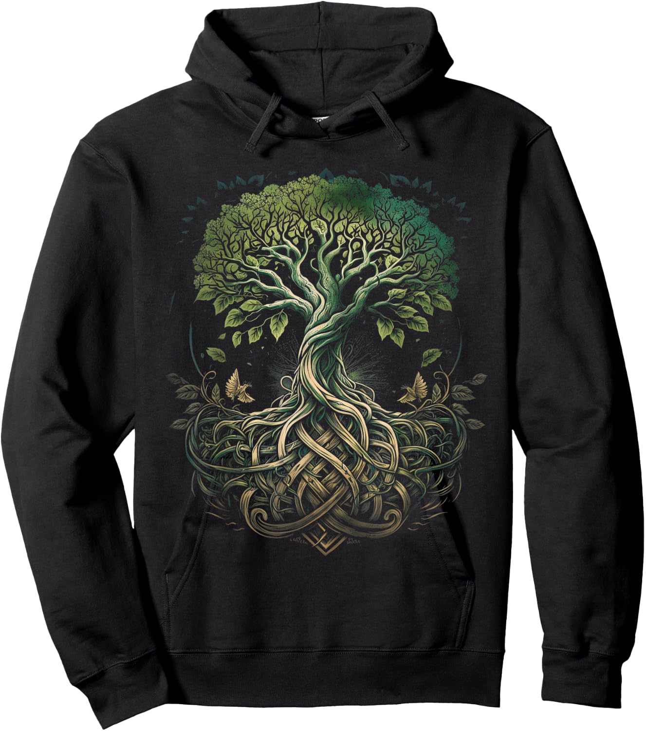 Tree of Life Viking Midgard Thor Walhalla Hoodie - Hoodie | Black