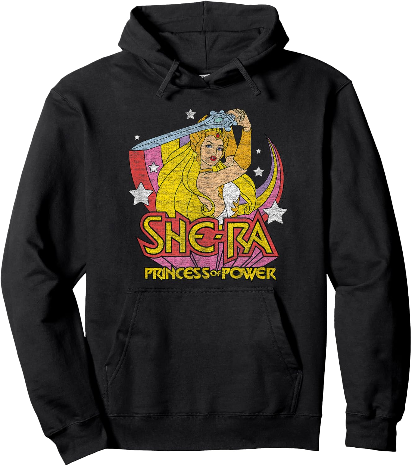 She-Ra - Princess of Power Sword Rainbow Hoodie - Hoodie | Black