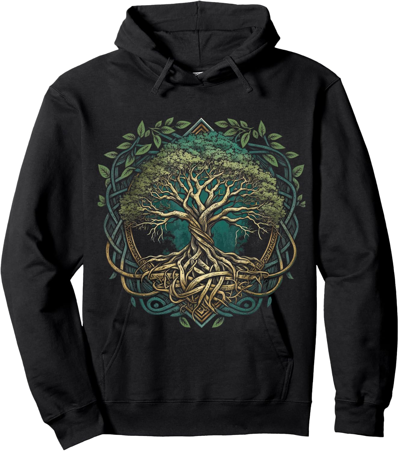 Tree of Life Viking Midgard Thor Walhalla Hoodie - Hoodie | Black