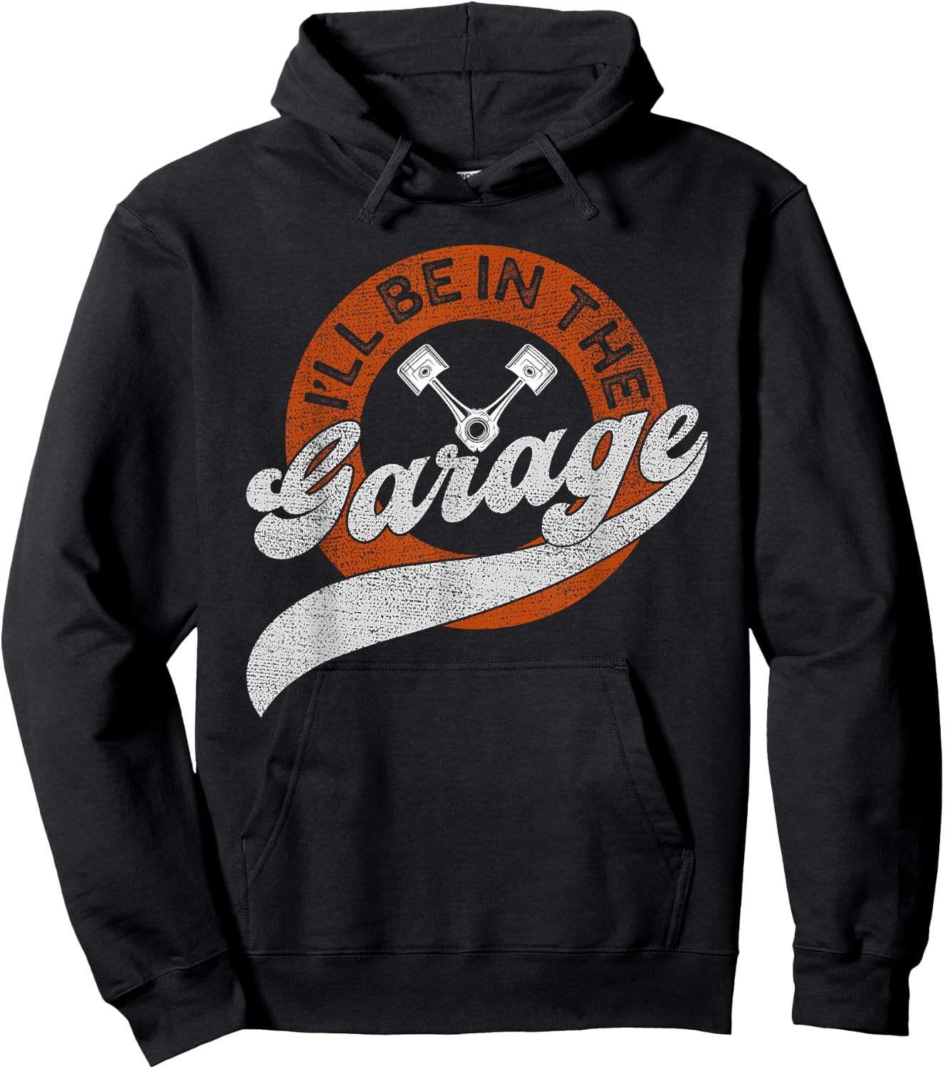 I'll Be in The Garage Hoodie - Hoodie | Black