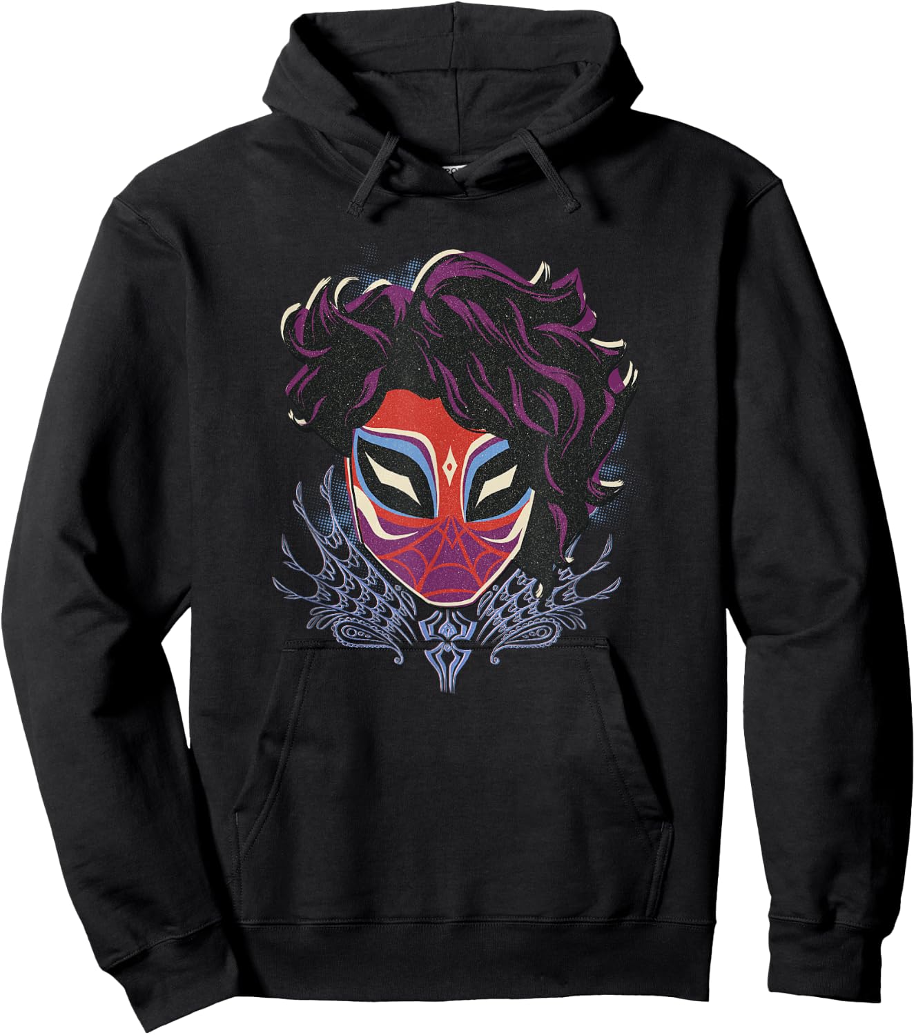 Marvel Spider-Man Across The Spider-Verse Part 1 Pavitr Hoodie - Hoodie | Black