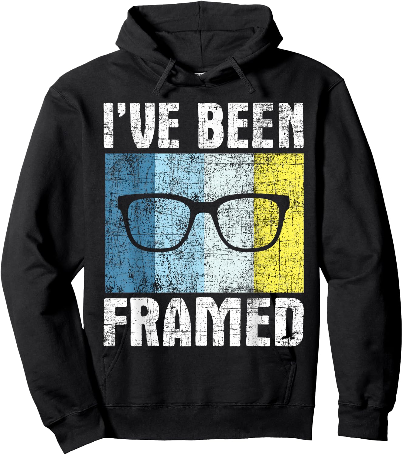 Funny Optometrist Shirts - Retro Eyeglasses Optometrist Optometry Hoodie - Hoodie | Black