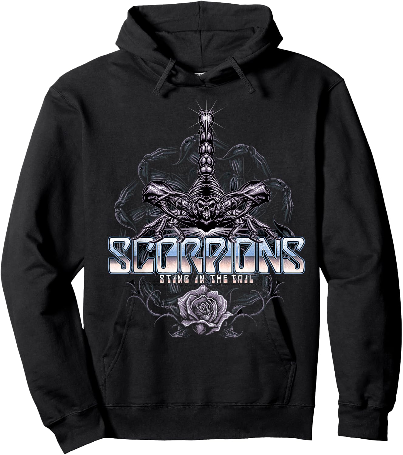 Official Scorpions Sting in The Tail Hoodie - Hoodie | Black
