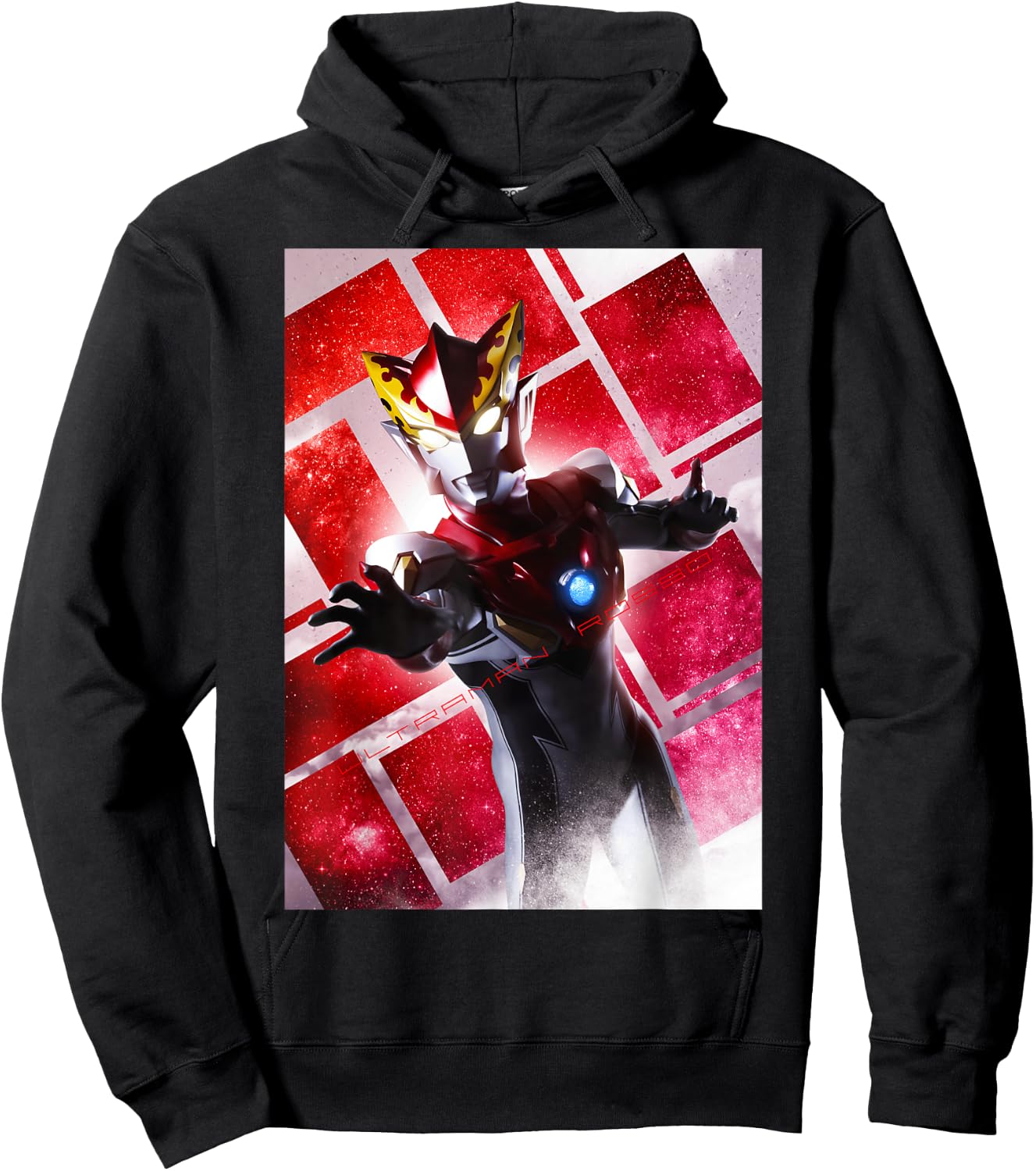 Ultraman Rosso - New Generation Ultraman Hoodie - Hoodie | Black