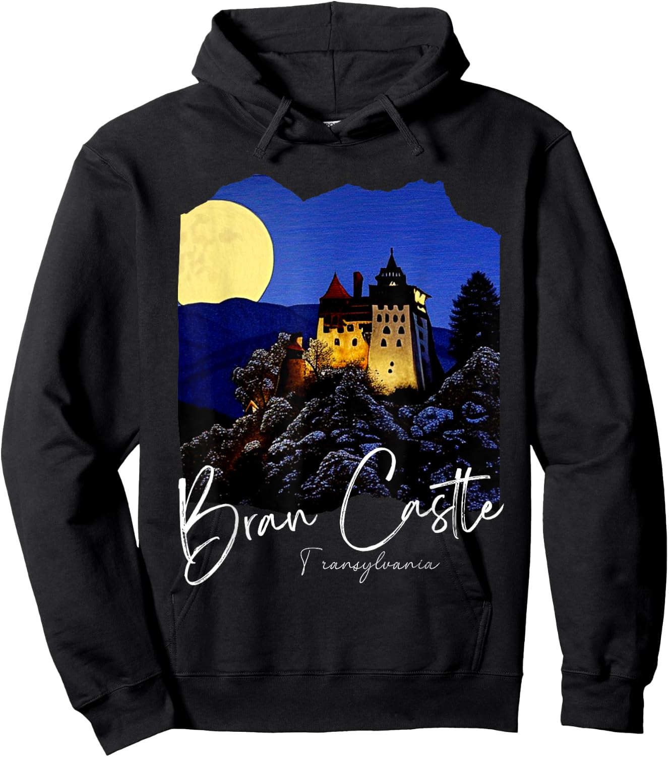 Bran Castle Romania Bran Castle Hoodie - Hoodie | Black