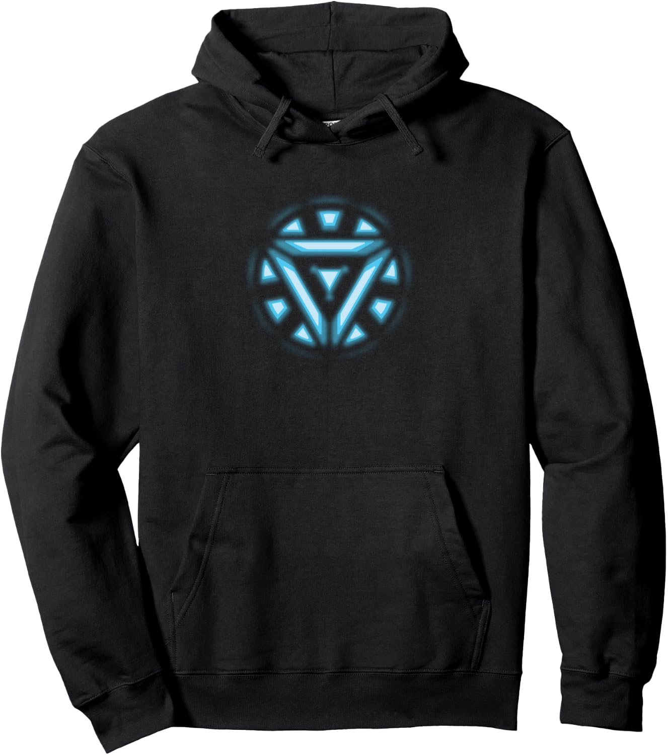 Marvel Studios Iron Man Tony Stark Arc Reactor Hoodie - Hoodie | Black