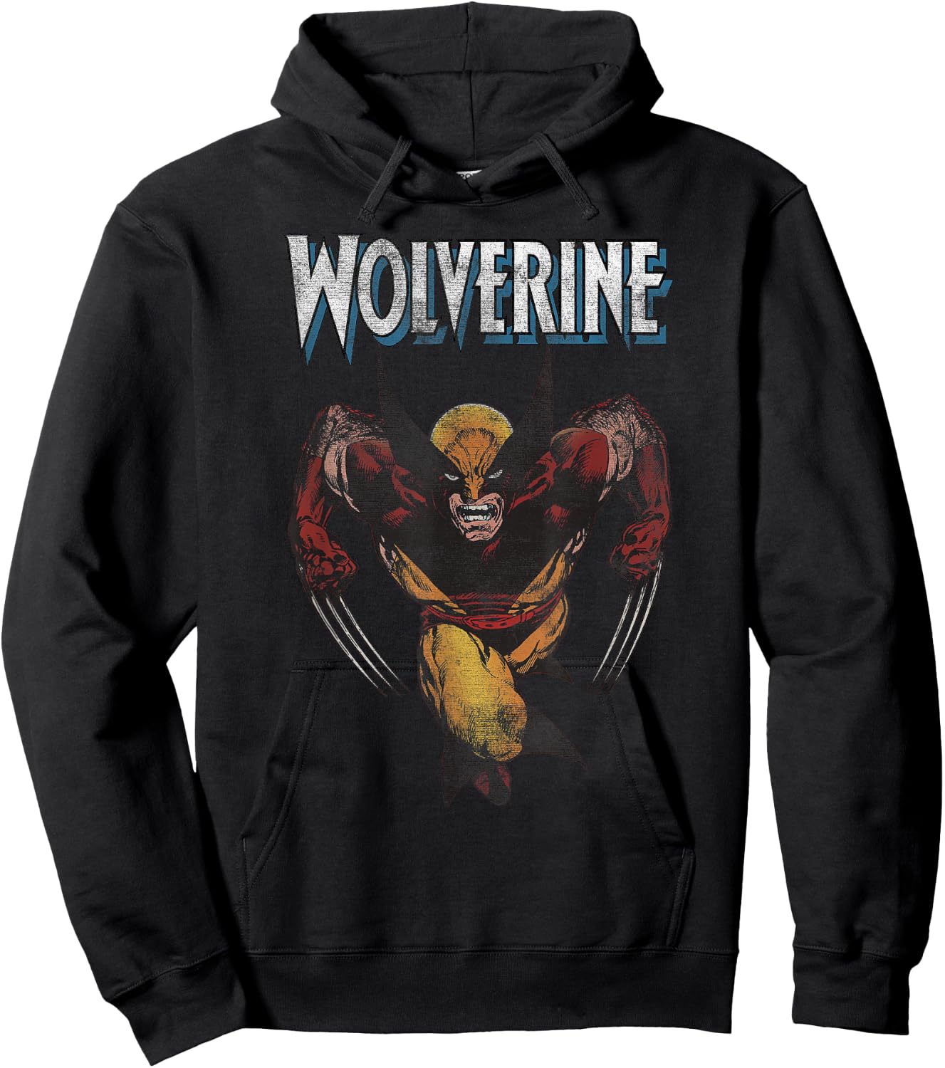 Marvel Wolverine Classic John Byrne Logan Comic Icon Hoodie - Hoodie | Black