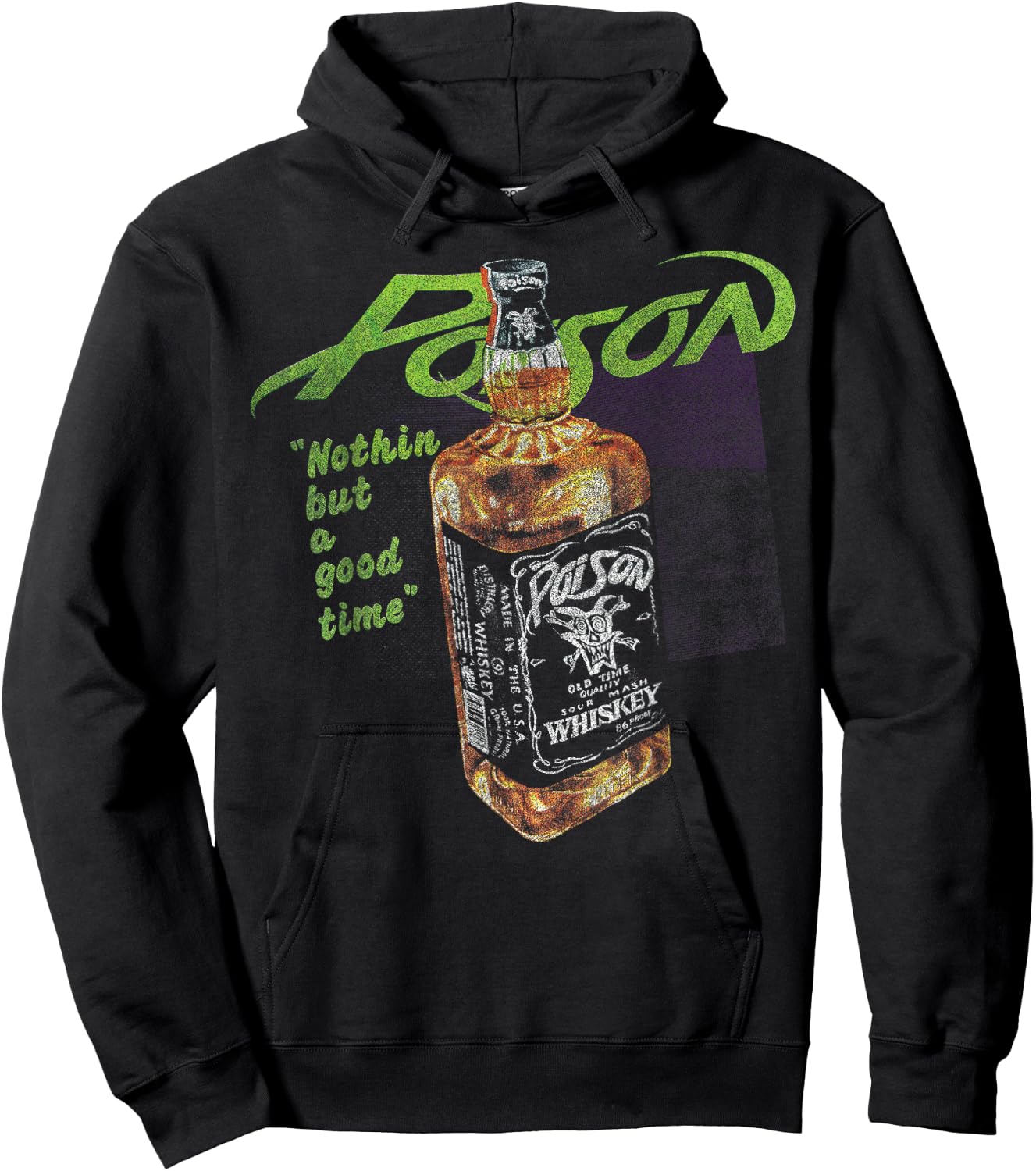 Poison - Nothin But A Good Time Hoodie - Hoodie | Black