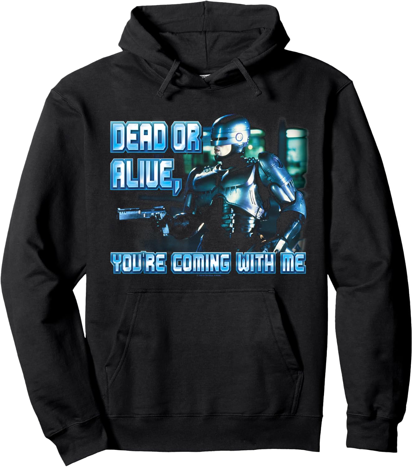Robocop Dead or Alive Hoodie - Hoodie | Black