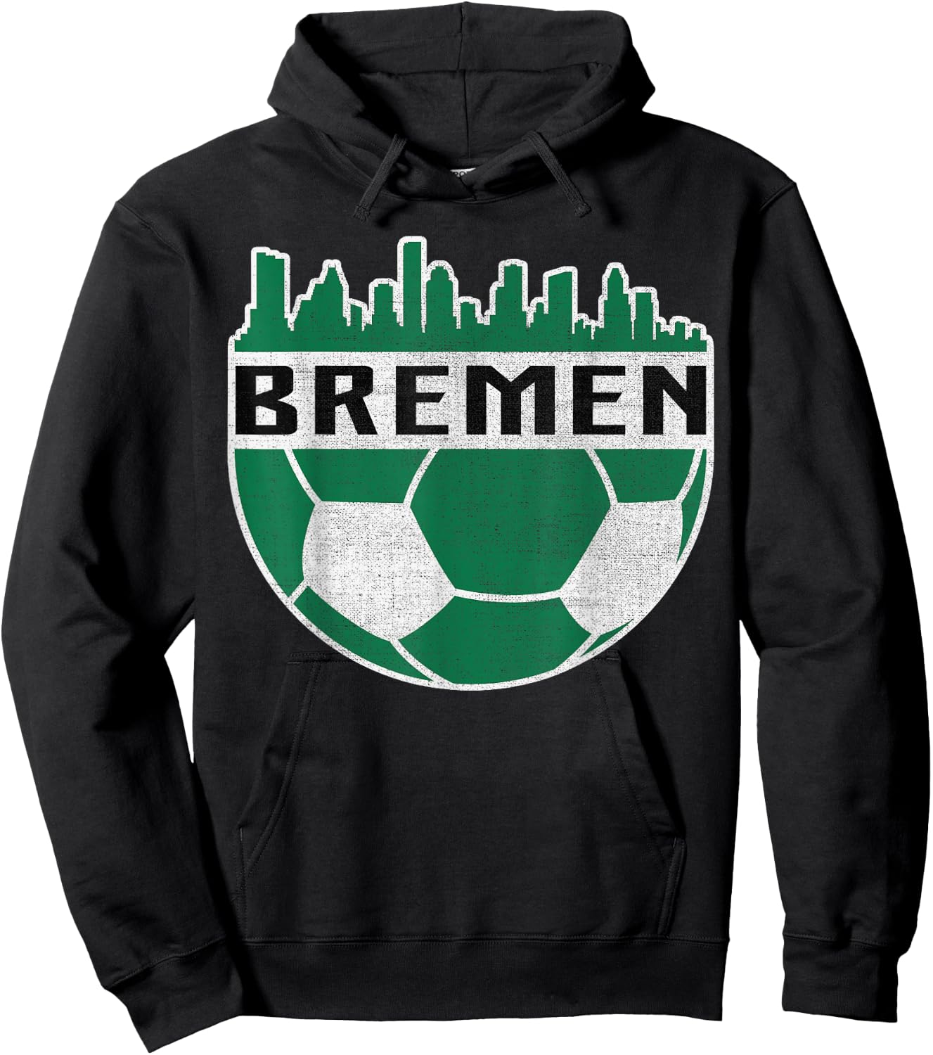Fuballmannschaft Fuballklub Bremer Geschenk Football Fan , -Adults, Kids, Black, Small, Short Sleeve, , Sports Team Fan Hoodie - Hoodie | Black