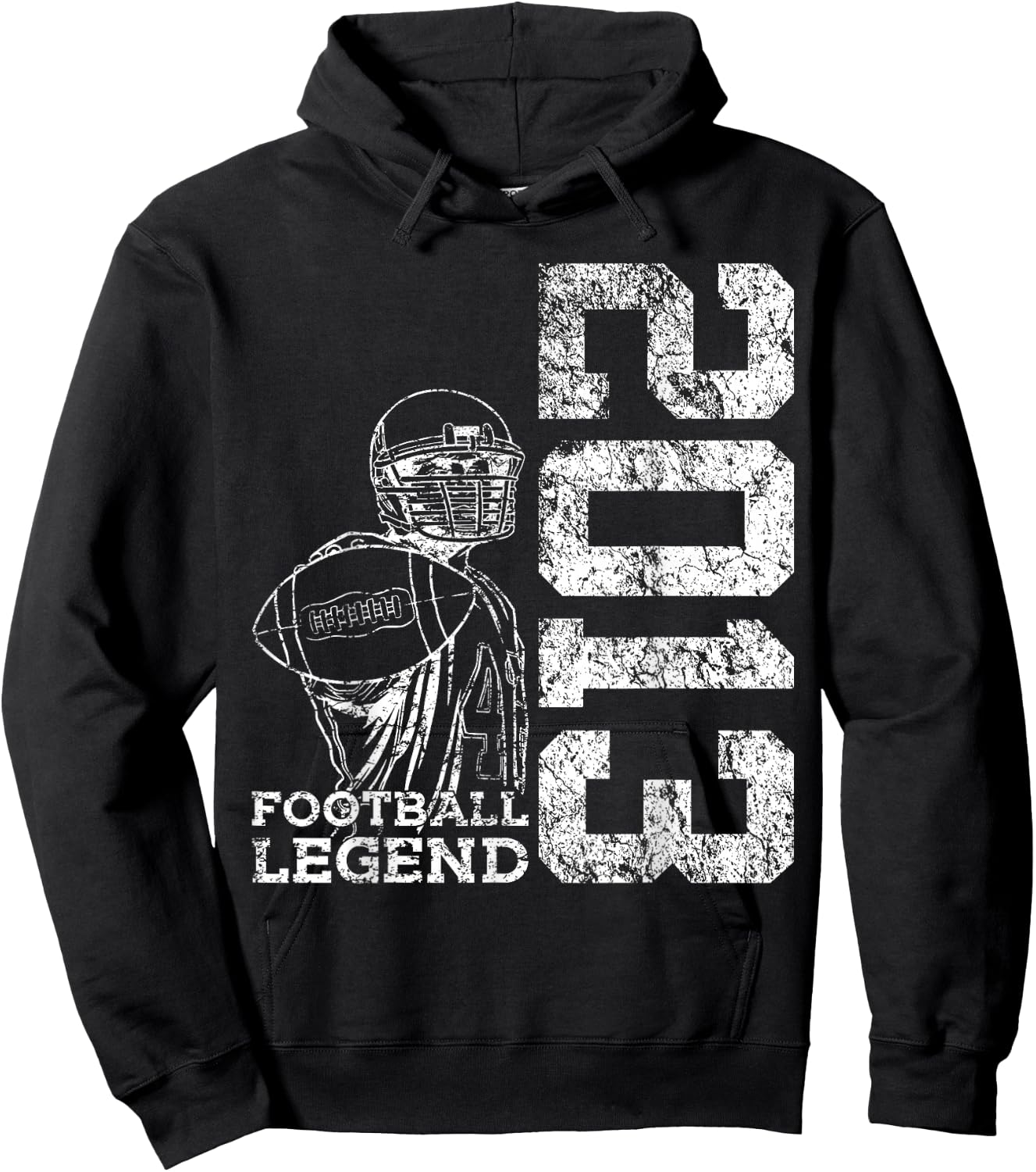 13 Years Football Legend 2013 13th Birthday Hoodie - Hoodie | Black