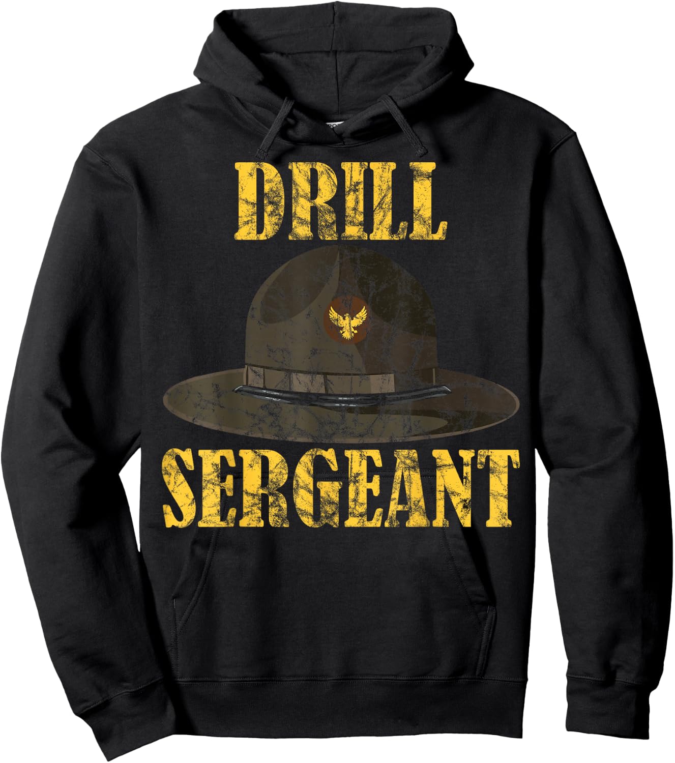 Drill Sergeant a Drill Team or Warrant Officer Hoodie - Hoodie | Black