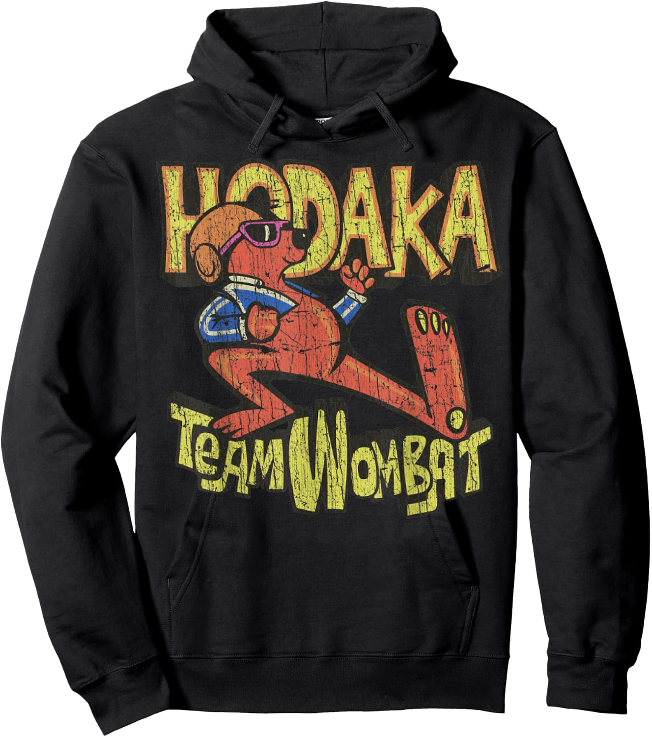 Hodaka Team Wombat 1972 , Black Hoodie - Hoodie | Black