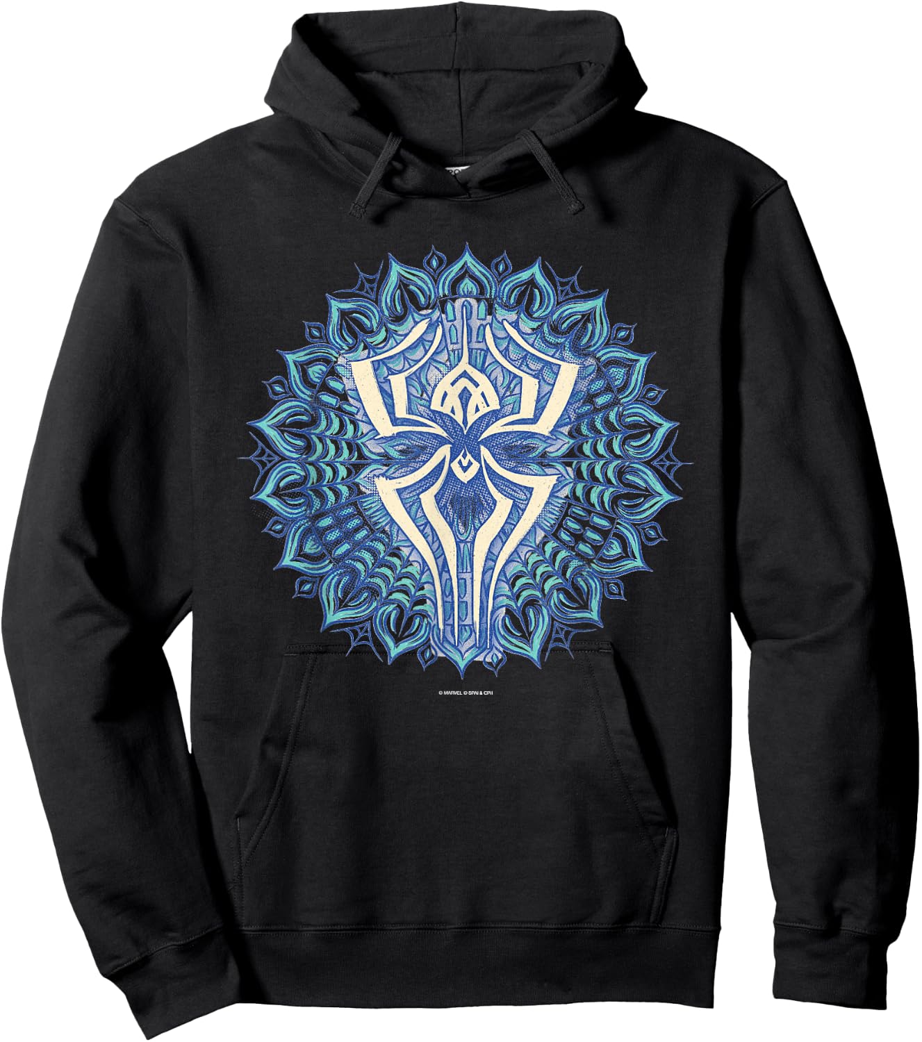 Marvel Spider-Man: Across the Spider-Verse Pavitr Symbol Hoodie - Hoodie | Black