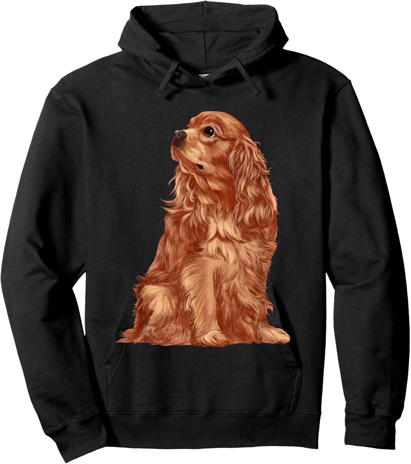 Cavalier King Charles Spaniel Dog Seat Hoodie - Hoodie | Black