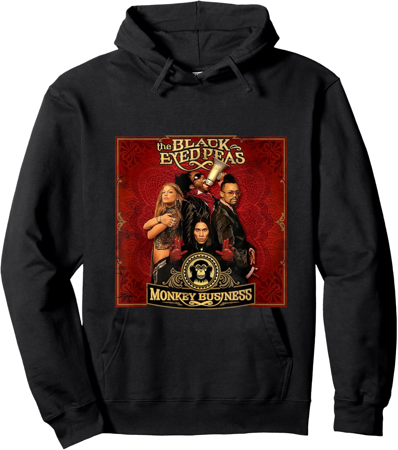 Black Eyed Peas - Monkey Business Album Hoodie - Hoodie | Black