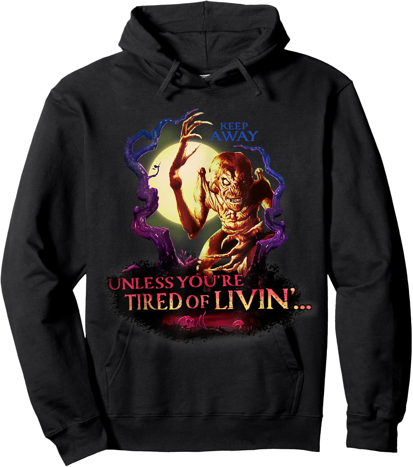 Pumpkinhead Tired of Living Silohuette Hoodie - Hoodie | Black