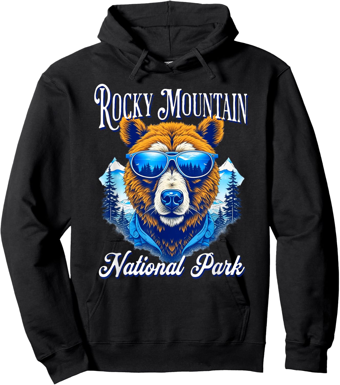 Rocky Mountain National Park Hoodie - Hoodie | Black