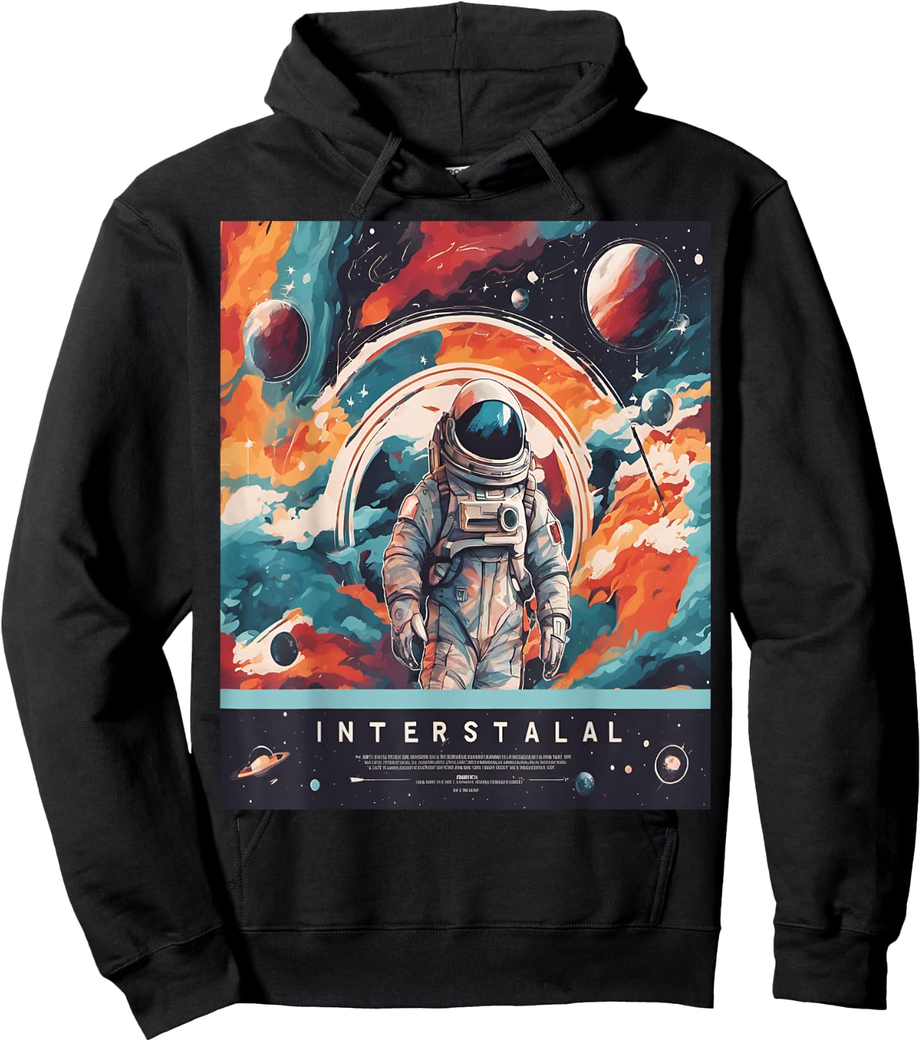 Interstellar: Between The Stars Hoodie - Hoodie | Black