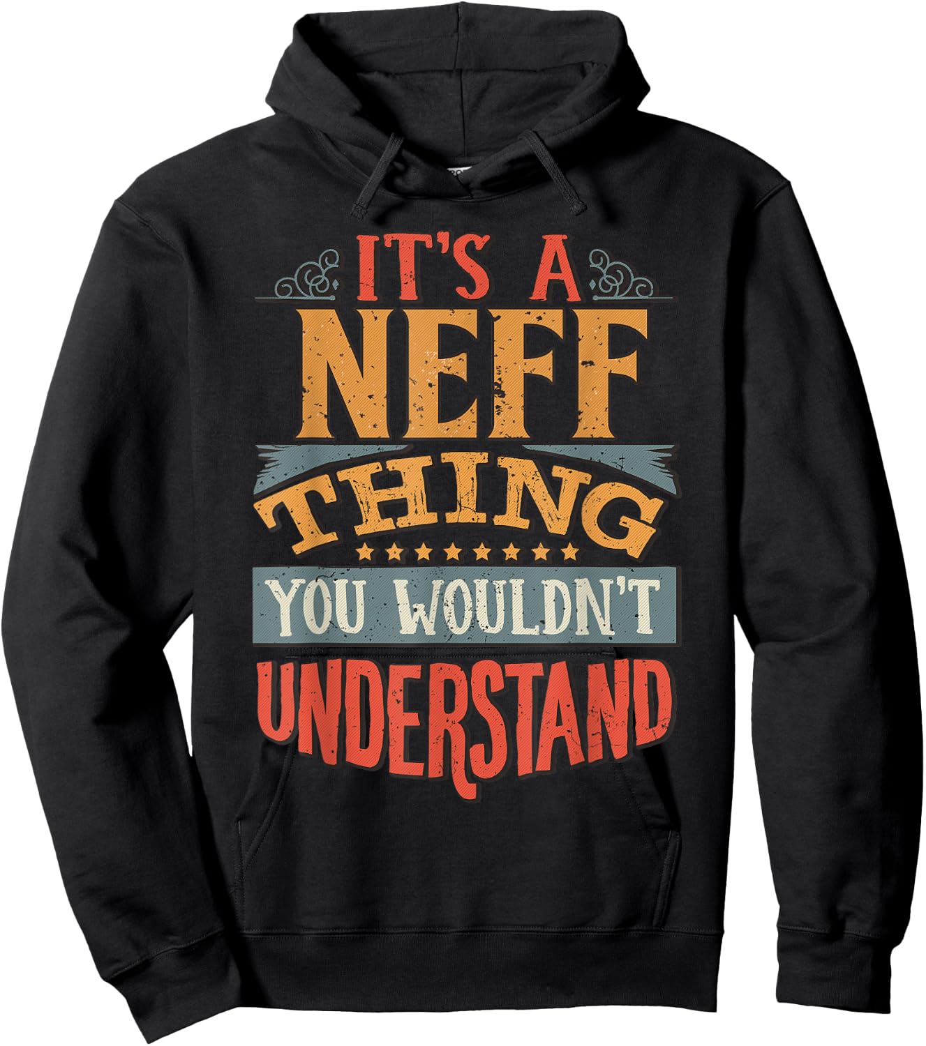 Neff Name - Kids, Black, Small Hoodie - Hoodie | Black
